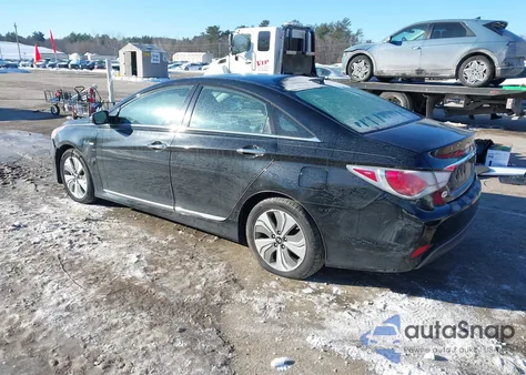 2014 Hyundai Sonata Hybrid Limited из США, поврежденный, VIN KMHEC4A40EA110484